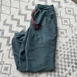 Figs Scrubs - High Waisted Zamora Joggers Size S bonsai